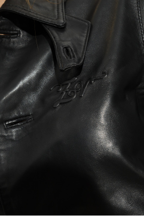Zadig & Voltaire Leather jacket ‘Lessa’