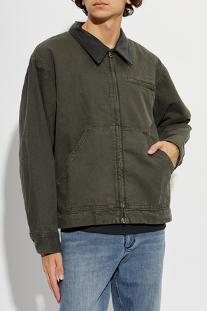 Rag & Bone Jacke mit Lederkragen