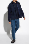 Diesel sacai layered-effect shirt