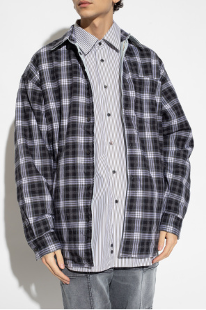 Diesel ‘S-DEWNY-DOUBLE-CHECK-A’ reversible jacket