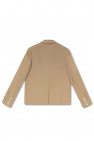 Bonpoint beige Double-breasted blazer