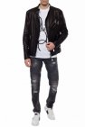 Philipp Plein Biker jacket with logo