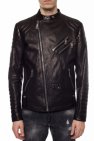 Philipp Plein Biker jacket with logo