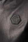 Philipp Plein BLACK Leather jacket