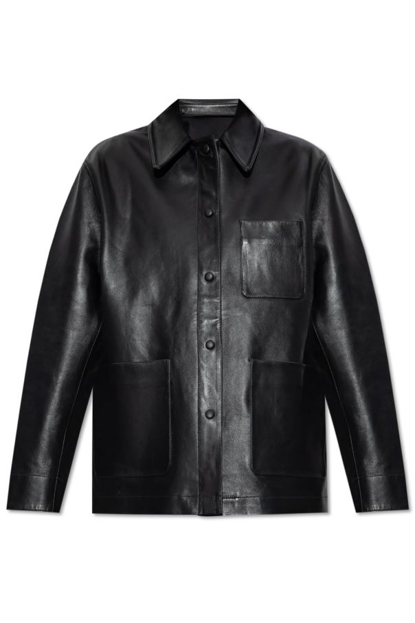 Officine Generale Chaqueta de cuero