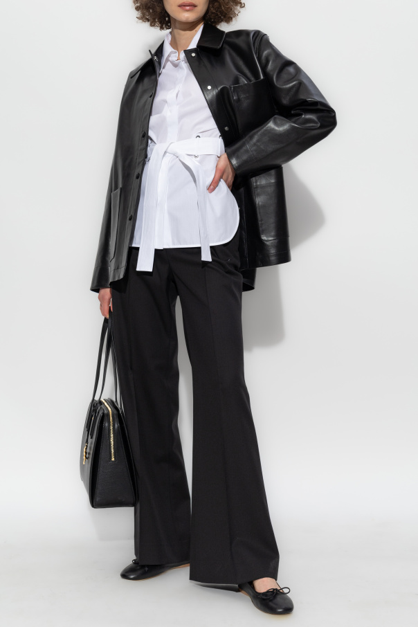 Officine Generale Chaqueta de cuero