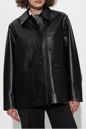 Officine Generale Chaqueta de cuero