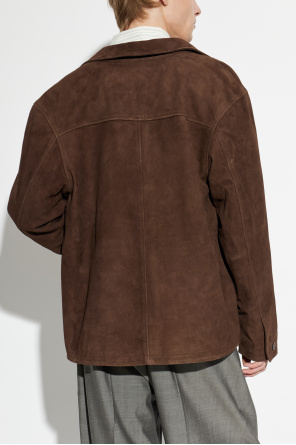 Officine Generale Kurtka skórzana ‘Erickson’