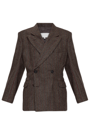 Marynarka ze wzorem w jodełkę