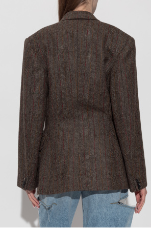 Maison Margiela Americana con diseño de espiga