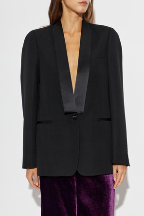 Maison Margiela Wool blazer with single vent