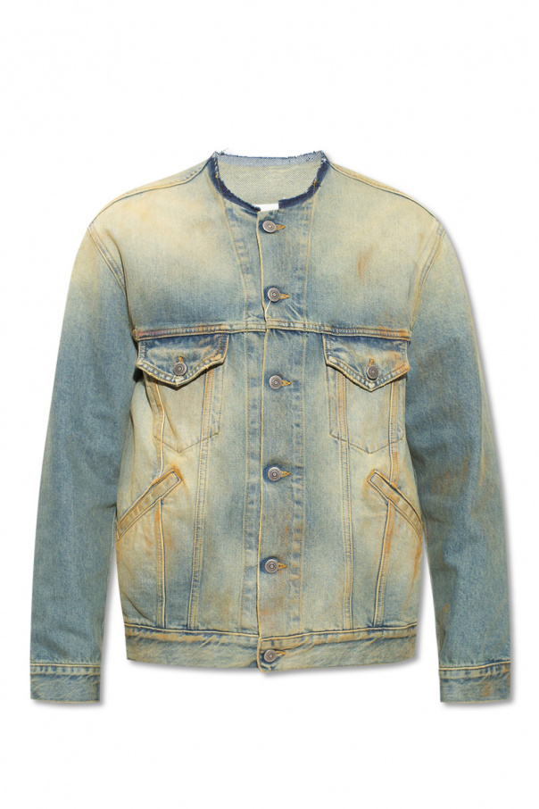 Maison Margiela Denim jacket with vintage-effect