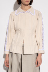 Maison Margiela Lace-trimmed blazer