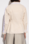 Maison Margiela Lace-trimmed blazer