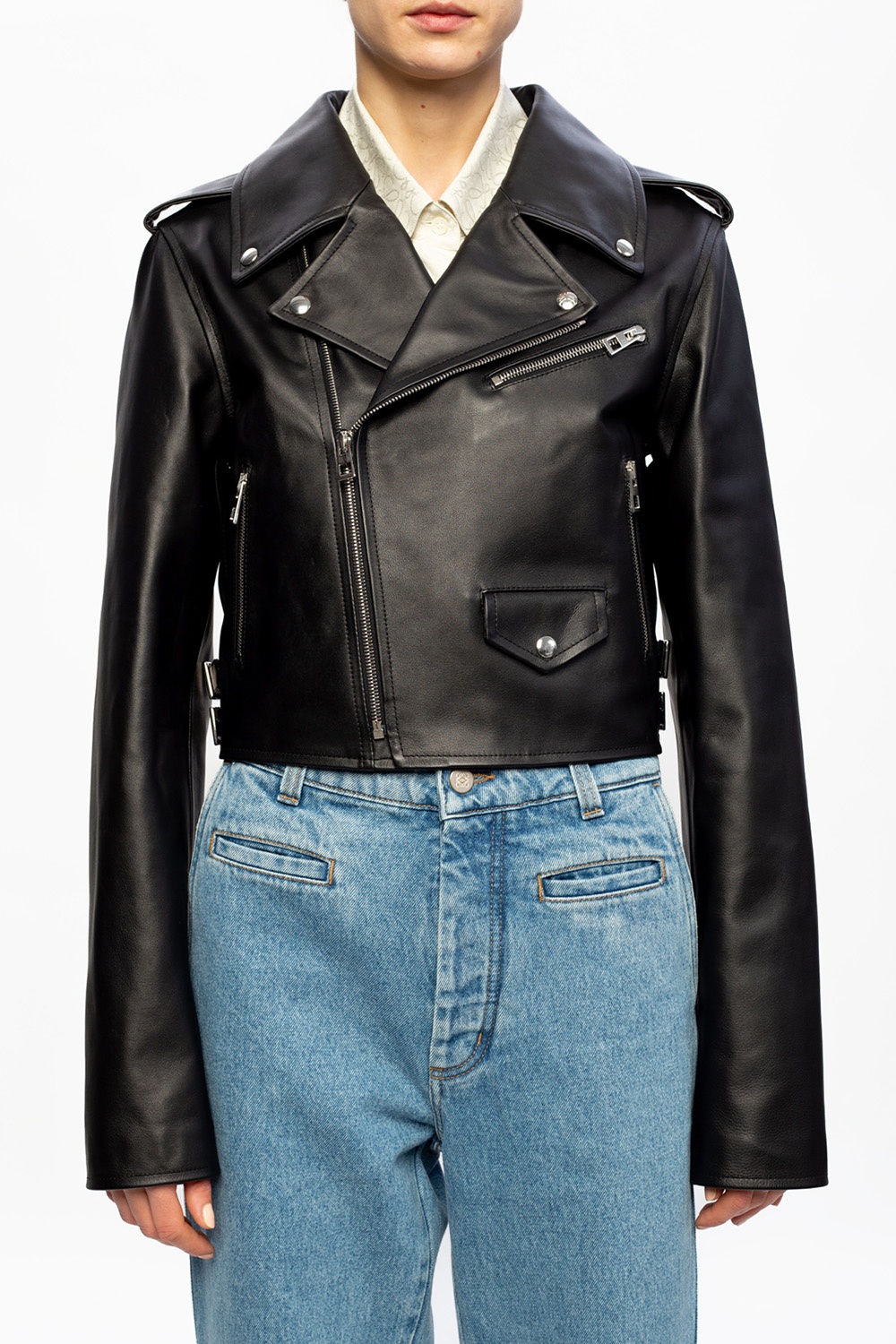 loewe straight Biker jacker