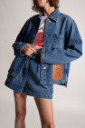 Loewe BLUE Denim jacket with logo