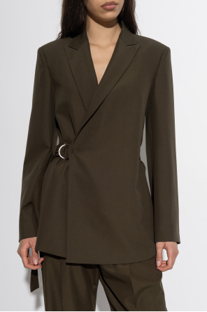 Loewe Americana de lana con cinturón