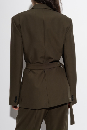 Loewe Americana de lana con cinturón