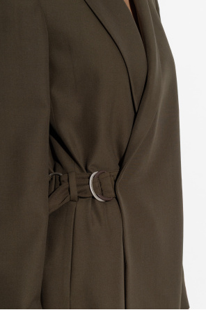 Loewe Americana de lana con cinturón