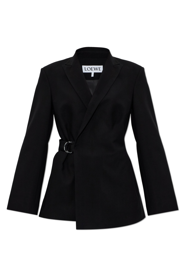 Loewe Wollblazer mit Gürtel