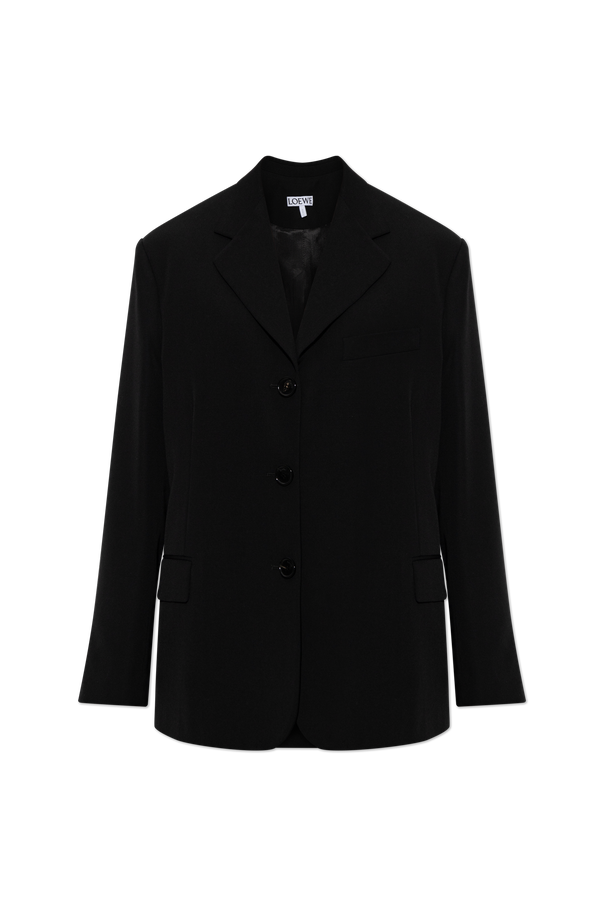 Wool Blazer with Open Lapels od Loewe