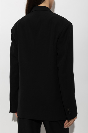 Loewe Wool Blazer with Open Lapels