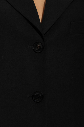Loewe Wool Blazer with Open Lapels