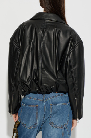 Loewe Leather insulated jacket