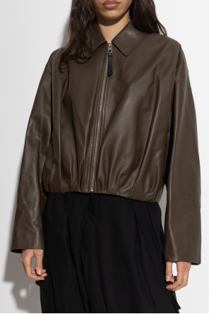 Loewe Lederjacke im 'Bomber'-Stil