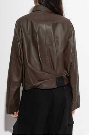 Loewe Lederjacke im 'Bomber'-Stil
