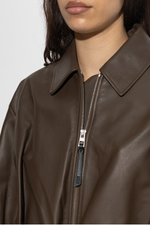 Loewe Lederjacke im 'Bomber'-Stil