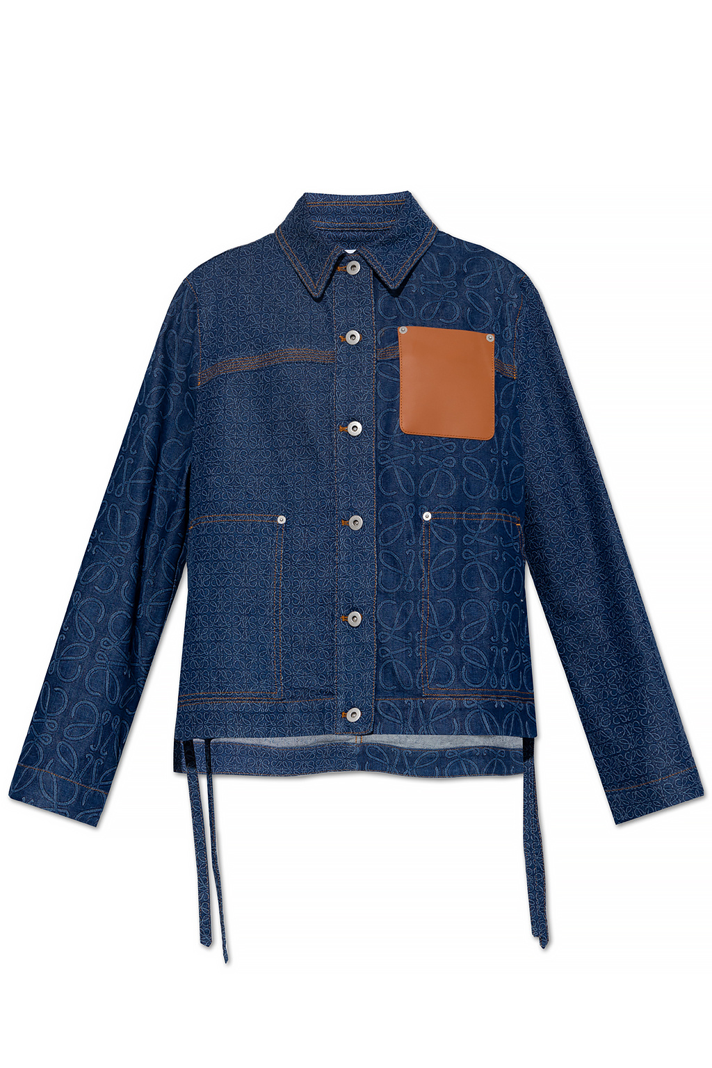 Loewe Monogrammed denim jacket