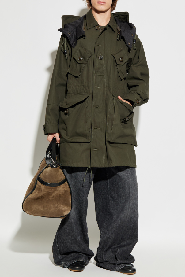 Maison Margiela Parka con capucha desmontable