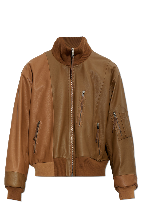 Maison Margiela Leather 'bomber' jacket