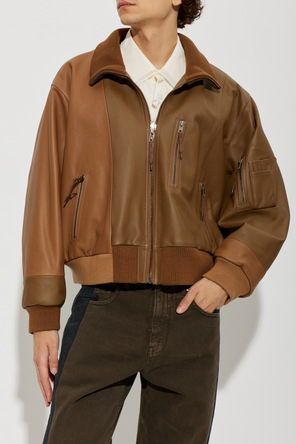 Maison Margiela Leather 'bomber' jacket
