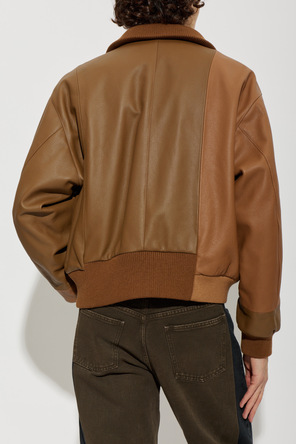 Maison Margiela Leather 'bomber' jacket