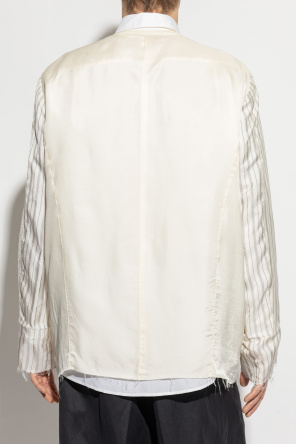 Maison Margiela Koszula z łączonych materiałów