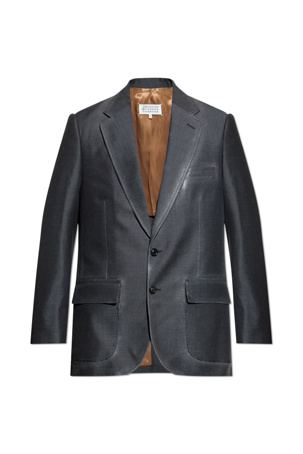 Blazer with raw finish od Maison Margiela