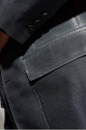 Maison Margiela Americana con acabado sin rematar