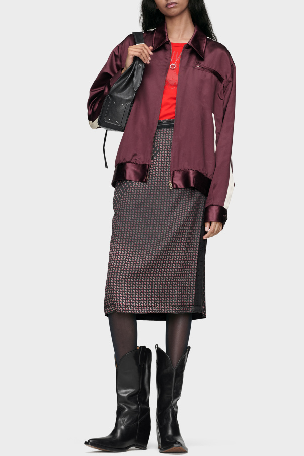 Maison Margiela Chaqueta satinada