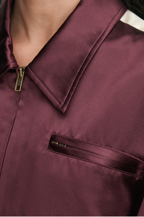 Maison Margiela Chaqueta satinada