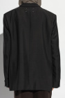 Maison Margiela BLACK Wool blazer with open lapels