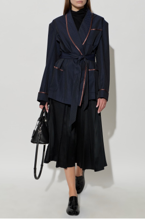 Blazer mit bindegürtel od Maison Margiela