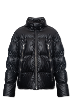 Quilted down jacket od Beżowy Omega Down Jacket
