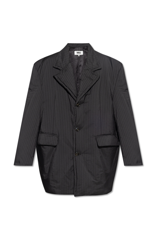 MM6 Maison Margiela Insulated pinstripe jacket