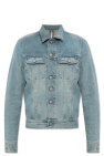 MM6 Maison Margiela BLUE Denim jacket with slit