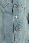 MM6 Maison Margiela BLUE Denim jacket with slit
