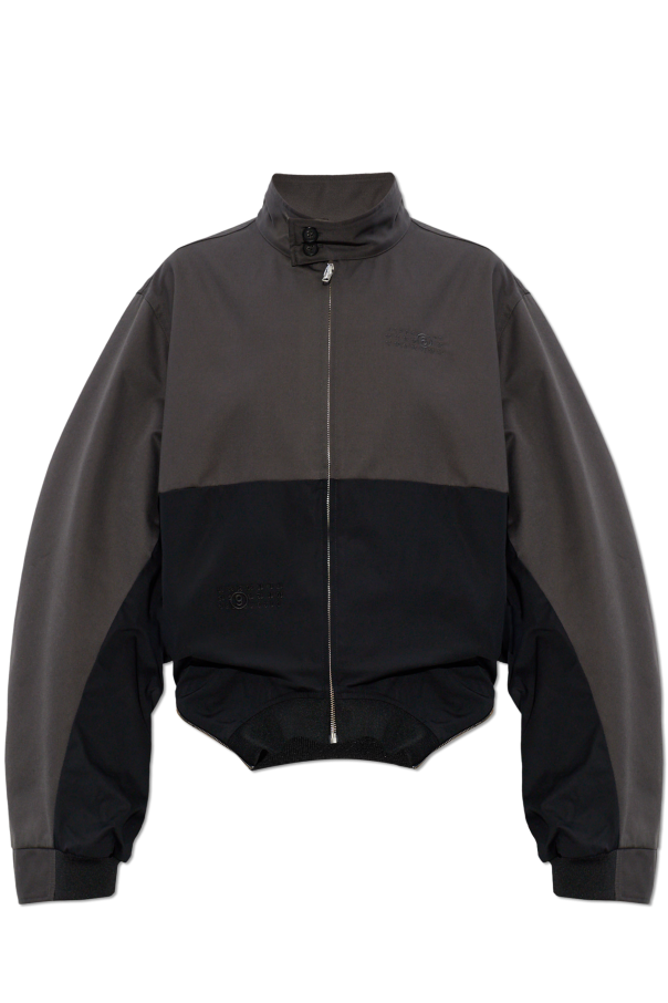 Jacket with embroidered logo od MM6 Maison Margiela