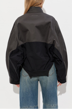 MM6 Maison Margiela Jacke mit gesticktem Logo