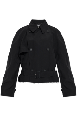 Chaqueta con acabado sin rematar